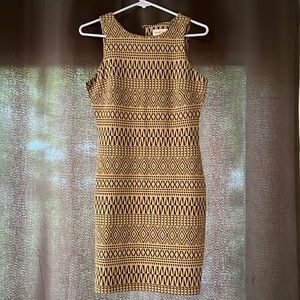 Patterned Bodycon Dress